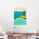 Mockup 'Swimming Pool' – Wall Art by Henry Rivers as Poster or Acrylic Glass Print