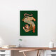 Mockup Wandbild 'Asian Tiger' – Kunst von Arty Guava als Poster oder Acrylglasbild