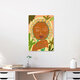 Mockup Wandbild 'Grow Well' – Kunst von Arty Guava als Poster oder Acrylglasbild