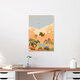 Mockup Wandbild 'Forever Holiday' – Kunst von Arty Guava als Poster oder Acrylglasbild