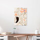 Mockup Wandbild 'Le Fleur' – Kunst von Arty Guava als Poster oder Acrylglasbild