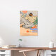 Mockup Wandbild 'Lazy Days' – Kunst von Arty Guava als Poster oder Acrylglasbild