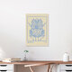 Mockup Wandbild 'Growth Line Art' – Kunst von Arty Guava als Poster oder Acrylglasbild
