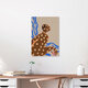 Mockup Wandbild 'Blossoming Daisy' – Kunst von Arty Guava als Poster oder Acrylglasbild