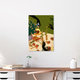 Mockup Wandbild 'Merry Feast' – Kunst von Arty Guava als Poster oder Acrylglasbild