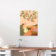 Mockup Wandbild 'Mid Afternoon Nap' – Kunst von Arty Guava als Poster oder Acrylglasbild