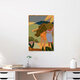 Mockup Wandbild 'Rain in May' – Kunst von Arty Guava als Poster oder Acrylglasbild