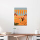 Mockup Wandbild 'Power of the three' – Kunst von Arty Guava als Poster oder Acrylglasbild
