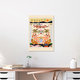 Mockup Wandbild 'Tropical Serenade' – Kunst von Arty Guava als Poster oder Acrylglasbild