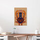 Mockup Wandbild 'Vase Blossom' – Kunst von Arty Guava als Poster oder Acrylglasbild