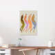 Mockup Wandbild 'We the Giants' – Kunst von Arty Guava als Poster oder Acrylglasbild