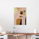 Mockup Wandbild 'Waiting' – Kunst von Arty Guava als Poster oder Acrylglasbild