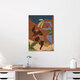 Mockup Wandbild 'Wild Rhythm' – Kunst von Arty Guava als Poster oder Acrylglasbild