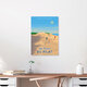 Mockup 'Dune du Pilat Arcachon France Travel Poster Art Print' – Wall Art by François Beutier as Poster or Acrylic Glass Print