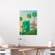 Mockup Wandbild 'Beverly Hills Los Angeles California Travel Poster Art Print' – Kunst von François Beutier als Poster oder Acrylglasbild