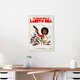 Mockup Illustration von David Redon: farbenfrohe Darstellung von Lauryn Hill in Retro-Stil