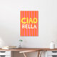 Mockup Illustration by Jacky Eitzert: Colorful typographic design with Italian flair
