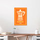 Mockup Illustration by Jacky Eitzert: colorful coffee cup with espresso and cheerful design