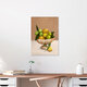 Mockup Illustration von Branka Kodžoman mit leuchtenden Zitrusfrüchten auf einem Tisch