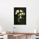 Mockup Wall art by Katherine Blower: cute ghost among white anemones.