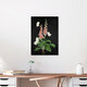Mockup Illustration by Katherine Blower: delicate foxglove plant with a mysterious feel
