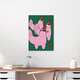Mockup Illustration by Xenia Strohmeyer: colorful chickens playfully arranged.