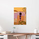 Mockup Wall art by Arty Guava: playful, feminine illustration in warm colors