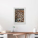 Mockup Wall art by Daniel Leo: a funny leopard in pop art style