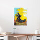 Mockup Wall art by Daniel Leo: colorful, funny illustration featuring Mickey theme