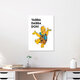Mockup Wall art by Daniel Leo: playful illustration featuring a humorous quote