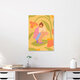 Mockup Illustration by Lemon Fee: a female portrait surrounded by colorful flowers.