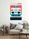 Mockup Wandbild 'Miami 40' – Kunst von Bo Lundberg als Poster oder Acrylglasbild