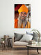 Mockup Der unfassbar glückliche Sadhu, Indien – Fotokunst von Matthias Barth als Poster oder Acrylglasbild