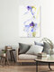 Mockup Delphinium in ice 2 - Fineart photography by Marc Heiligenstein