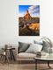 Mockup Castil de Tierra Bardenas Reales Spanien, Spanien – Fotokunst von Achim Thomae als Poster oder Acrylglasbild