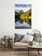 Mockup Herbst am Riessersee, Deutschland – Fotokunst von Achim Thomae als Poster oder Acrylglasbild