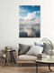 Mockup The boat in the clouds, Germany – wall art by Manuela Deigert as Poster or Acrylic Glass Print