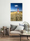 Mockup Leuchtturm List Ost auf Sylt, Deutschland – Fotokunst von Achim Thomae als Poster oder Acrylglasbild