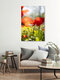Mockup Rote Tulpen im Frühlingslicht mit weichem Hintergrund, Deutschland – Fotokunst von Nadja Jacke als Poster oder Acrylglasbild