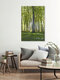 Mockup Spring Forest with Chickweed Blossoms and Fresh Foliage, Denmark – wall art by Nadja Jacke as Poster or Acrylic Glass Print