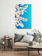 Mockup Sky blossoms, Germany – wall art by Manuela Deigert as Poster or Acrylic Glass Print
