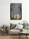 Mockup Illustration by Katherine Blower: a ghost surrounded by wildflowers in spring