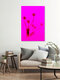 Mockup Fotokunst von Anke Dörschlen: leuchtende Pinktöne in einer Blumenvase