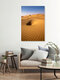 Mockup Photo art by Achim Thomae: gentle sand dunes in Rub al Khali at sunset