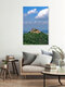 Mockup Photo art by Achim Thomae: Hohenzollern Castle above a cloud in the Swabian Alb