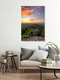 Mockup Sunset over Hohenzollern Castle with warm colors and a serene atmosphere.