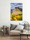 Mockup Fotokunst von Achim Thomae: Panoramablick auf die Geislerspitzen in Südtirol
