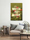 Mockup Illustration by Jonas Loose: Colorful flowers with motivational quotes.