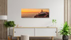 Mockup Sonnenuntergang am Cabo Sao Vicente Portugal, Portugal – Fotokunst von Achim Thomae als Poster oder Acrylglasbild