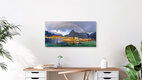 Mockup Rainbow Lofoten Islands Norway, Norway – wall art by Achim Thomae as Poster or Acrylic Glass Print